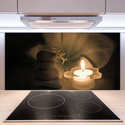 Painel cozinha Vela Spa Stones