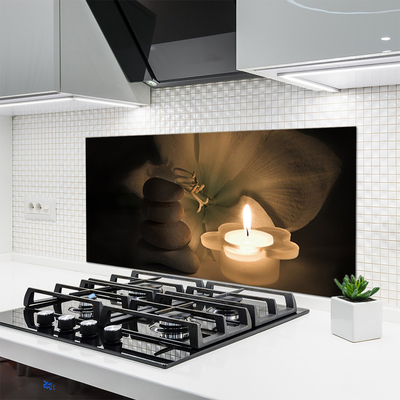 Painel cozinha Vela Spa Stones