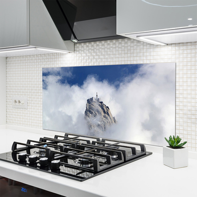 Painel cozinha Paisagem de nuvens de montanha