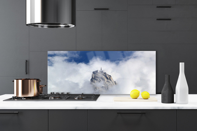 Painel cozinha Paisagem de nuvens de montanha