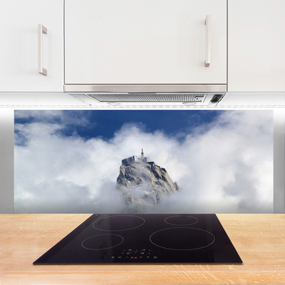 Painel cozinha Paisagem de nuvens de montanha