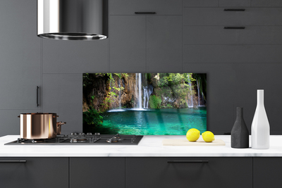 Painel cozinha Lago Cachoeira Natureza