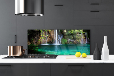 Painel cozinha Lago Cachoeira Natureza