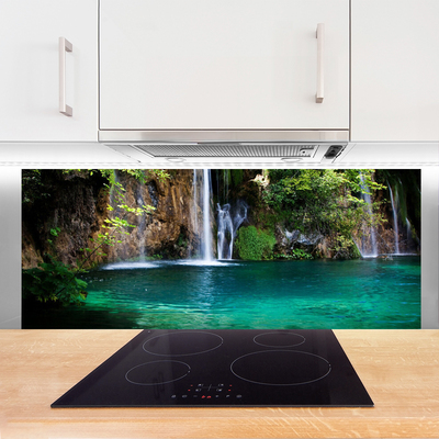 Painel cozinha Lago Cachoeira Natureza