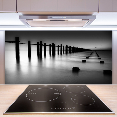 Painel cozinha Arquitetura do Píer de Névoa