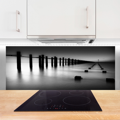 Painel cozinha Arquitetura do Píer de Névoa