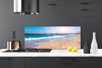 Painel cozinha Paisagem da Praia do Oceano