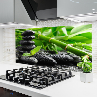 Painel cozinha Brotos de bambu