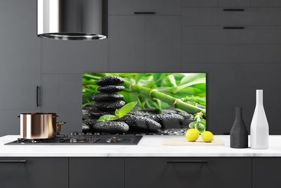 Painel cozinha Brotos de bambu