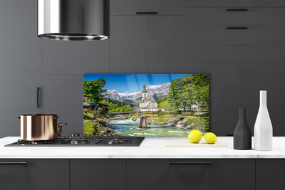 Painel cozinha Natureza do Lago da Ponte da Igreja