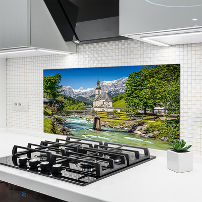 Painel cozinha Natureza do Lago da Ponte da Igreja