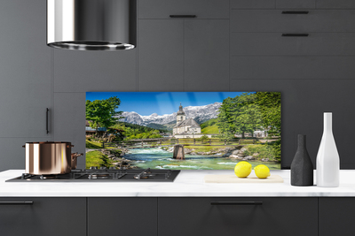 Painel cozinha Natureza do Lago da Ponte da Igreja