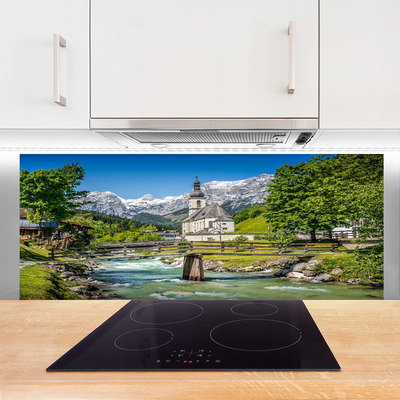 Painel cozinha Natureza do Lago da Ponte da Igreja