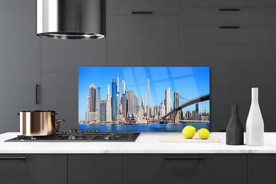 Painel vidro cozinha Arquitetura da Cidade da Ponte