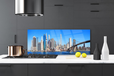 Painel vidro cozinha Arquitetura da Cidade da Ponte