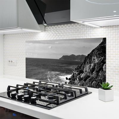 Painel cozinha Paisagem das Montanhas do Mar