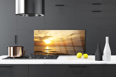 Painel vidro cozinha Paisagem Marinha