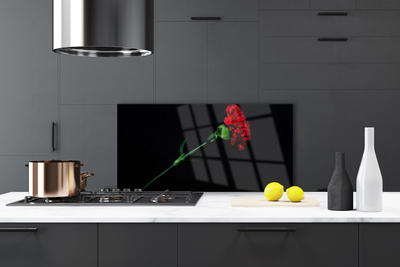 Painel vidro cozinha Flor Planta Natureza