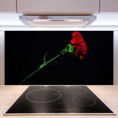 Painel vidro cozinha Flor Planta Natureza