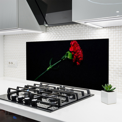 Painel vidro cozinha Flor Planta Natureza