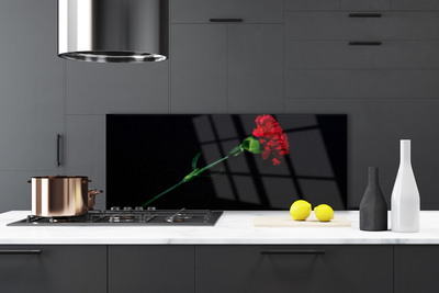 Painel vidro cozinha Flor Planta Natureza