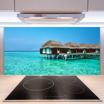 Painel cozinha Arquitetura do Mar Água