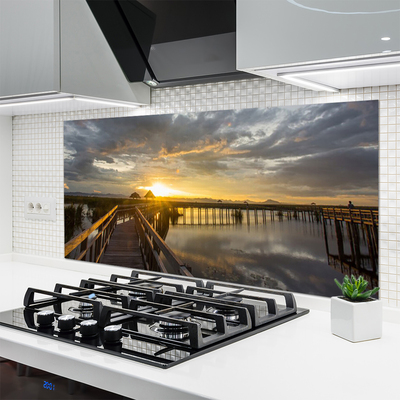 Painel cozinha Arquitetura da Ponte Marítima