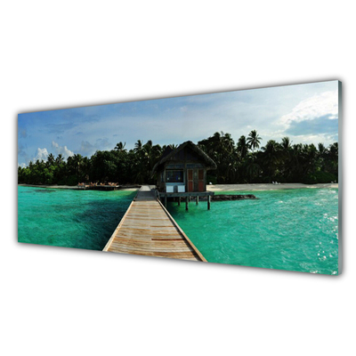 Painel vidro cozinha Arquitetura da Ponte Marítima