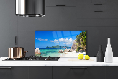 Painel cozinha Paisagem da Praia do Oceano