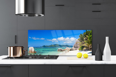 Painel cozinha Paisagem da Praia do Oceano