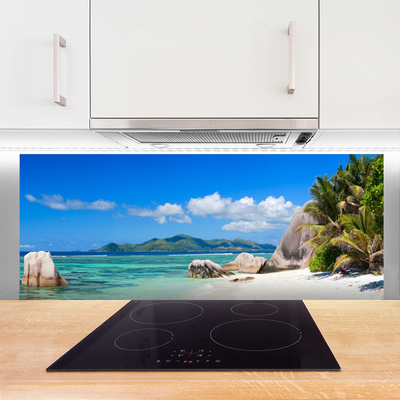 Painel cozinha Paisagem da Praia do Oceano