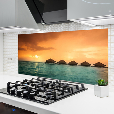 Painel cozinha Paisagem do Mar e do Sol