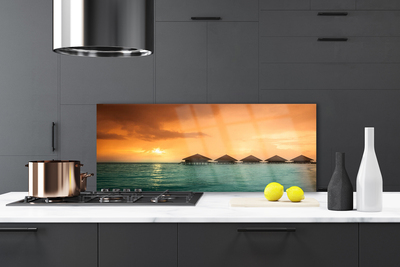 Painel cozinha Paisagem do Mar e do Sol