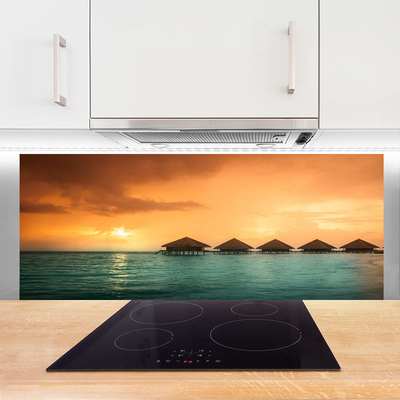 Painel cozinha Paisagem do Mar e do Sol