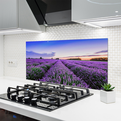 Painel cozinha Flores do Prado Natureza Planta