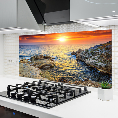 Painel cozinha Paisagem do Mar e do Sol