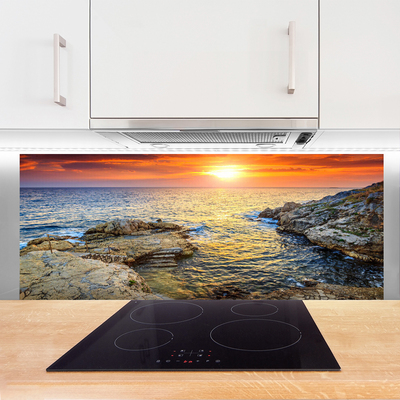 Painel cozinha Paisagem do Mar e do Sol