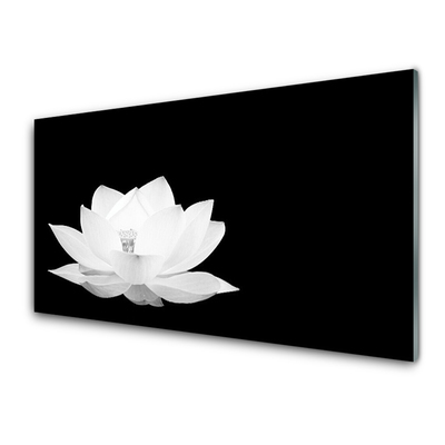 Painel vidro cozinha Flor Planta Natureza
