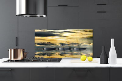 Painel cozinha Pedras Água Arte