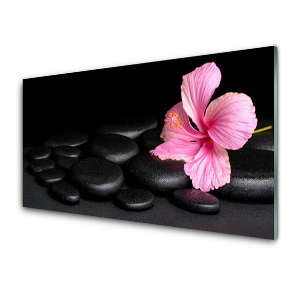 Painel cozinha Flor de Pedras Negras