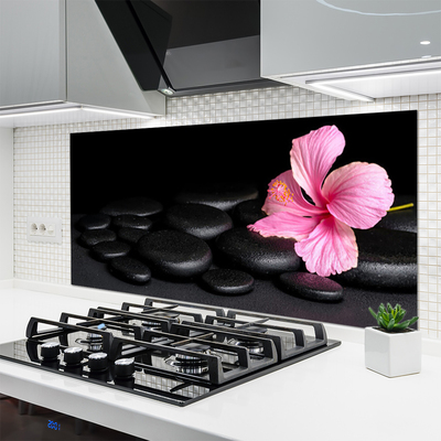 Painel cozinha Flor de Pedras Negras