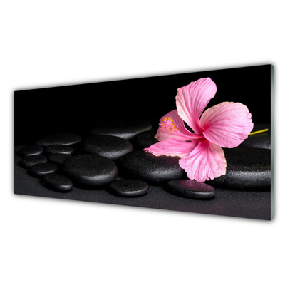 Painel cozinha Flor de Pedras Negras