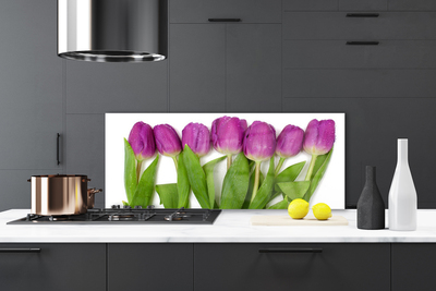 Painel cozinha Tulipas Flores Planta