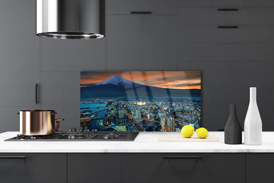 Painel cozinha Casas na Montanha da Cidade