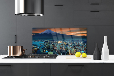 Painel cozinha Casas na Montanha da Cidade