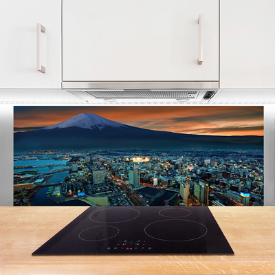 Painel cozinha Casas na Montanha da Cidade