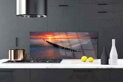 Painel cozinha Paisagem de praia e mar