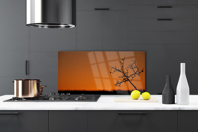 Painel vidro cozinha Arte em Árvore