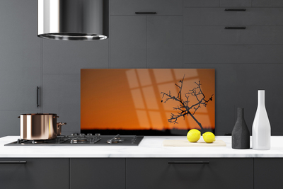Painel vidro cozinha Arte em Árvore