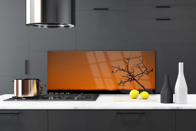 Painel vidro cozinha Arte em Árvore